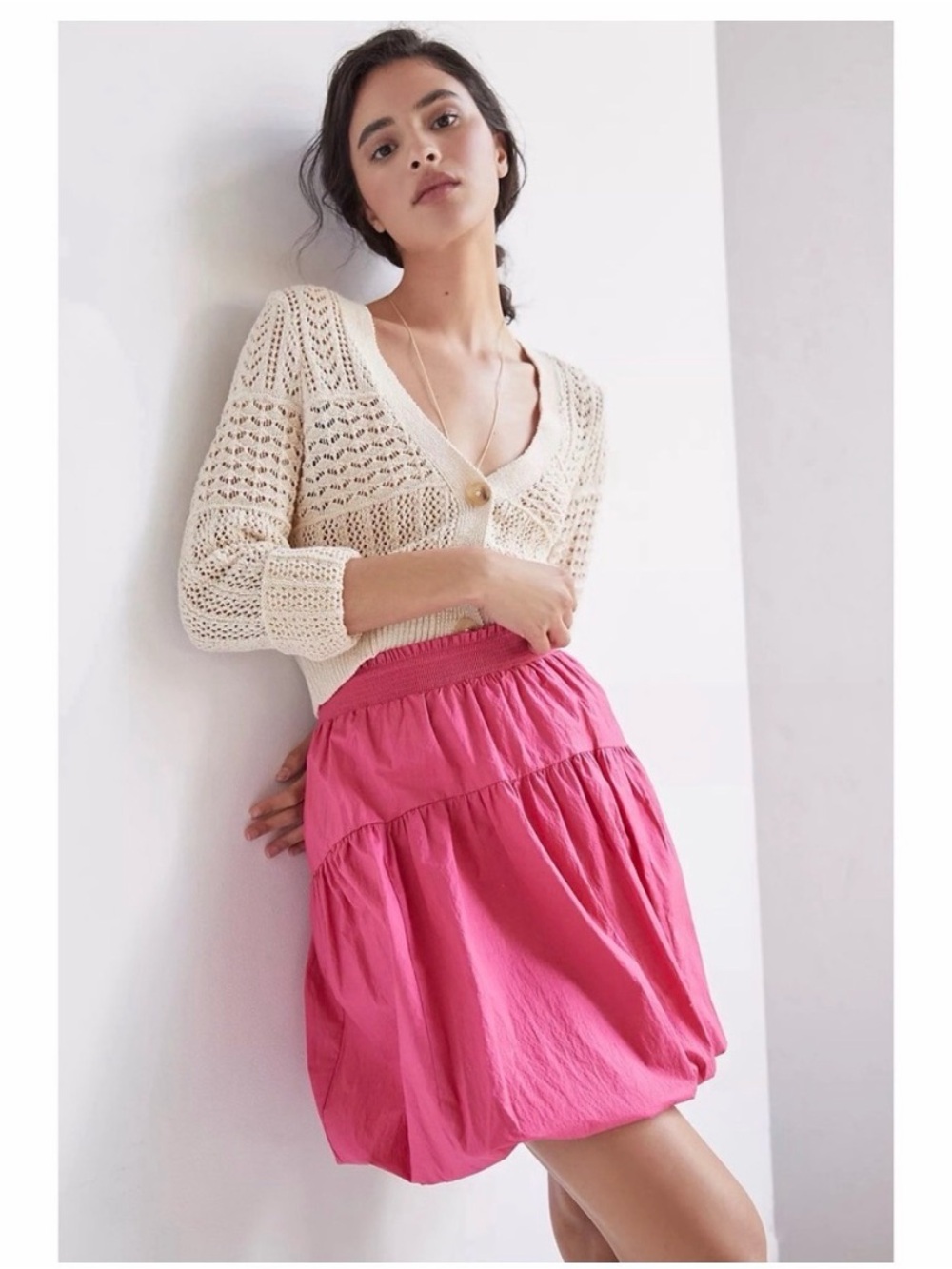 NWT Maeve by Anthropologie A-line Mini Bubble Skirt - size S